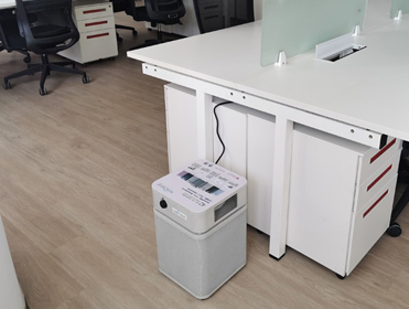 蘇州人工智能產業(yè)園_某科技公司租賃空氣凈化器