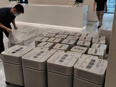 上海大興DAXIN COMPANY 租賃空氣凈化器項目