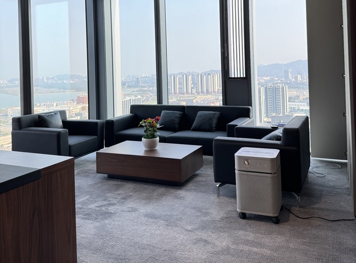 深圳企業(yè)辦公室租空氣凈化器除甲醛——實錄視頻